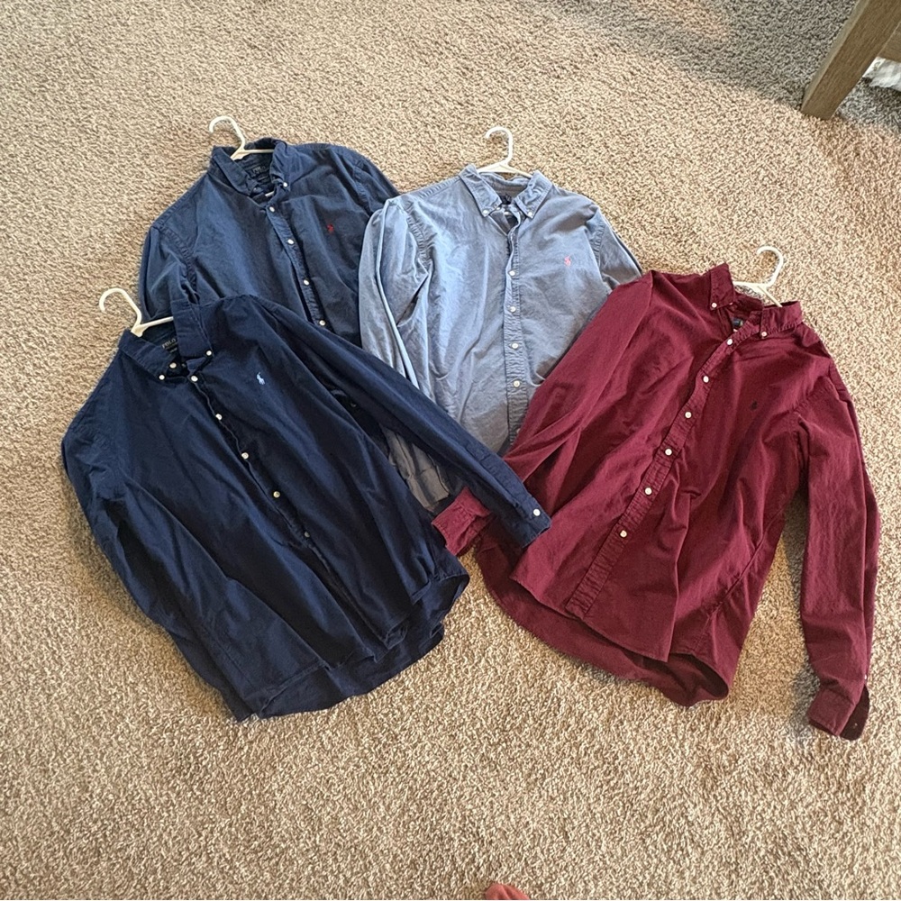 Ralph Lauren Men’s Button-Downs XL - Set of 4